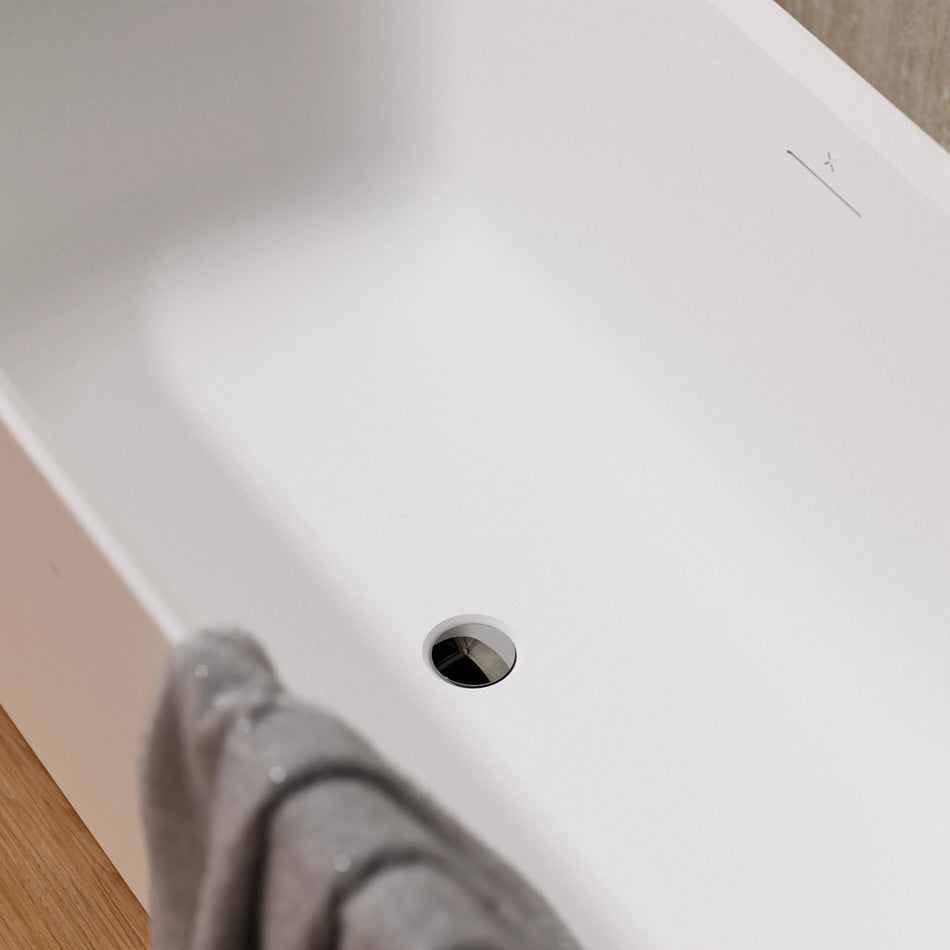 Crosswater Freestanding Click Clack Bath Waste - Chrome