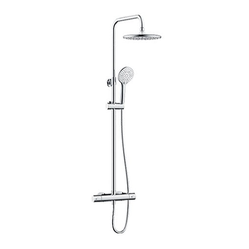 Bristan Buzz Bar Shower Valve With Adjustable Rigid Riser Diverter - Chrome