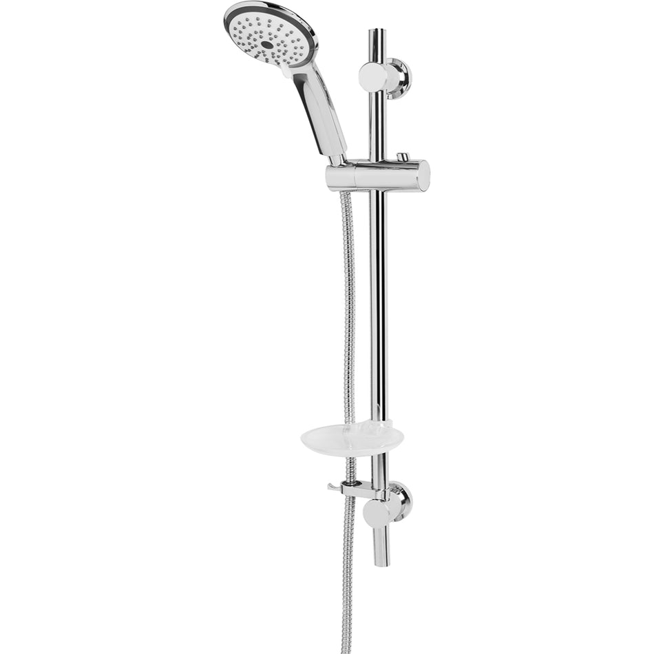 Bristan Casino Shower Kit With 3 Function Large Handset - Chrome