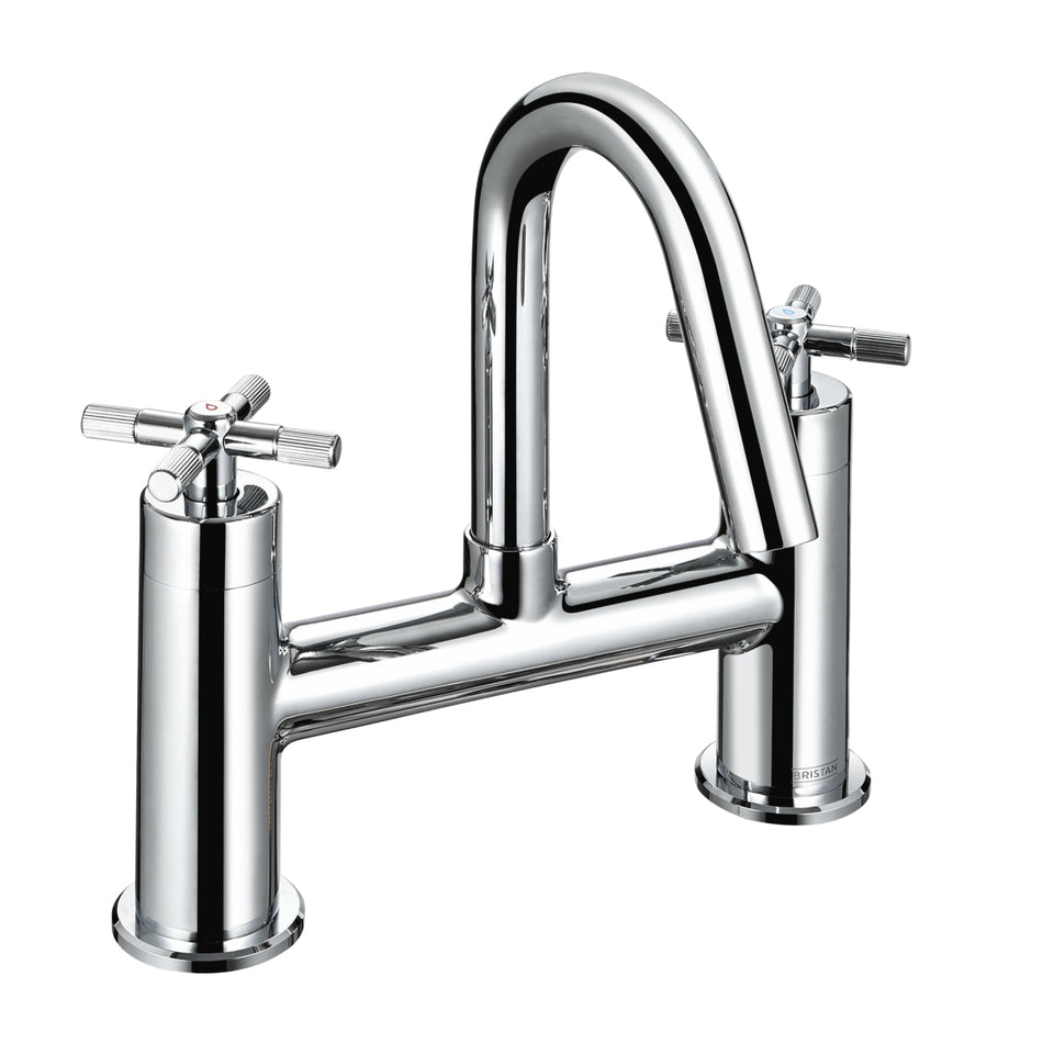 Bristan Cruzar Deck Mounted Bath Filler Tap - Chrome