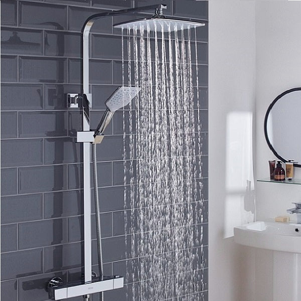 Bristan Craze Adjustable Rigid Riser Diverter Bar Shower - Chrome