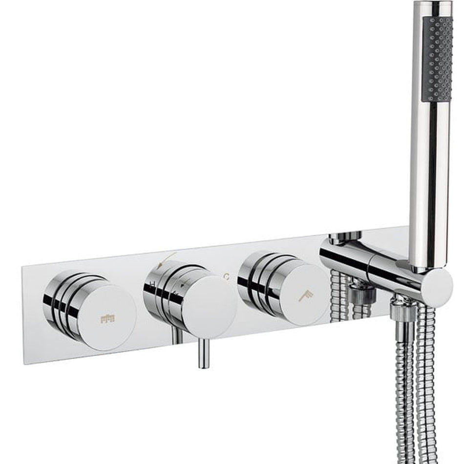 Crosswater Dial Push Button For Thermostatic Landscape Concealed Shower Valve