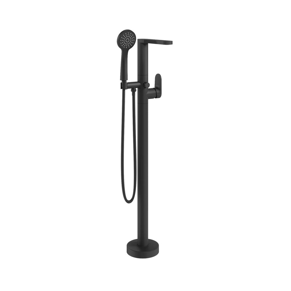 Crosswater Drift Floorstanding Bath Shower Mixer - Matt Black