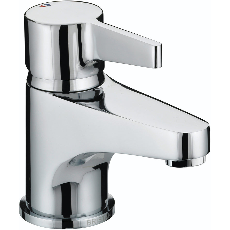Bristan Design Utility Lever Basin Mixer Tap With Clicker Waste - Chrome