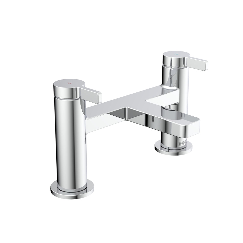 Bristan Elevar Deck Mounted Bath Filler Tap - Chrome