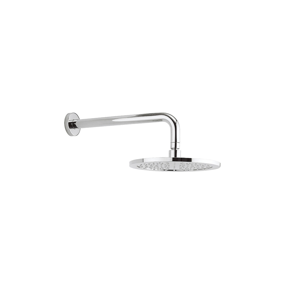 Crosswater Dial Fixed Shower Head - 225mm Wide - Chrome
