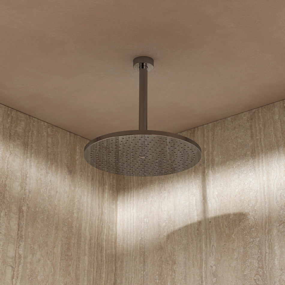 Crosswater Central Fixed Shower Head - 300mm Wide - Chrome