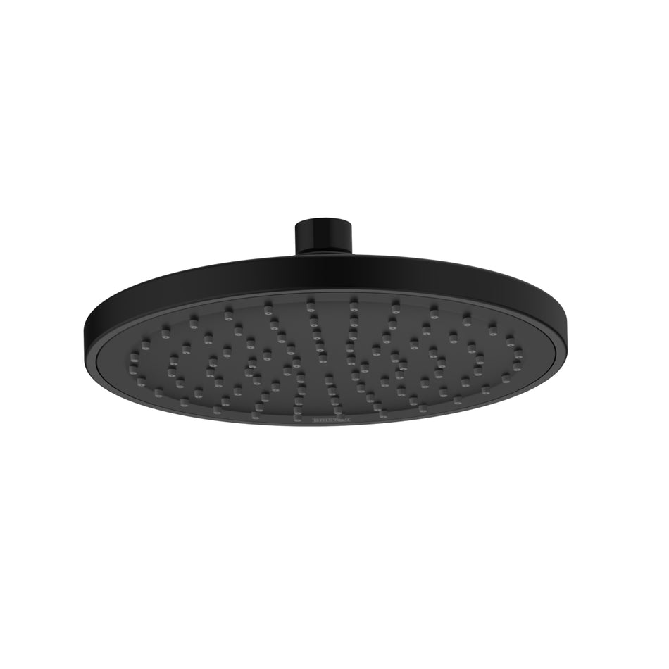 Bristan Round Fixed Shower Head - 200mm Wide - Matt Black