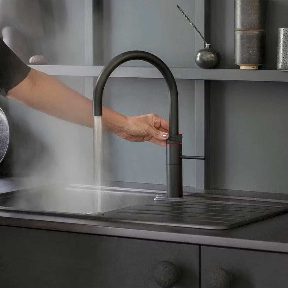 Quooker Fusion Round Boiling Water Tap with Tank - Black