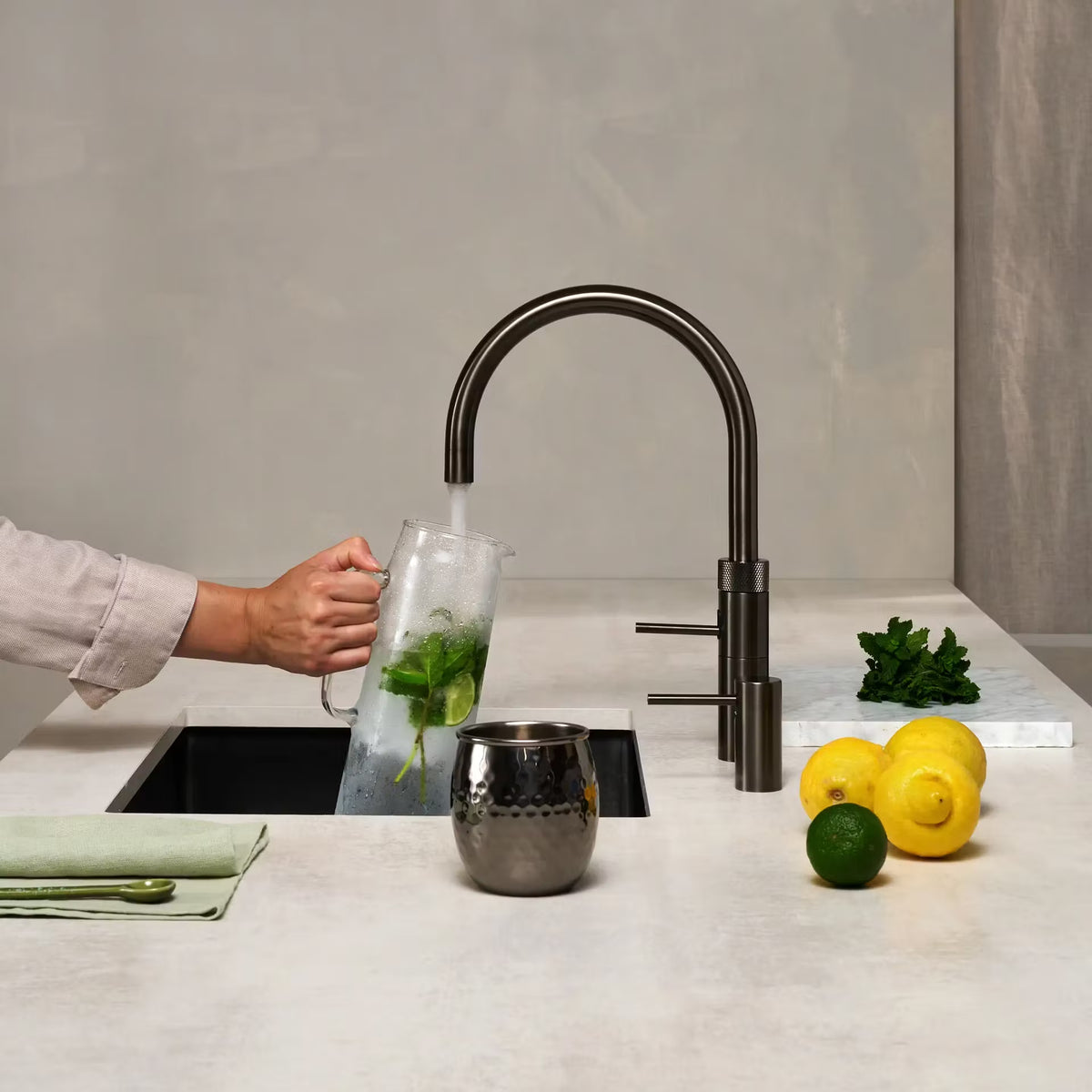 Quooker kitchen and worktop