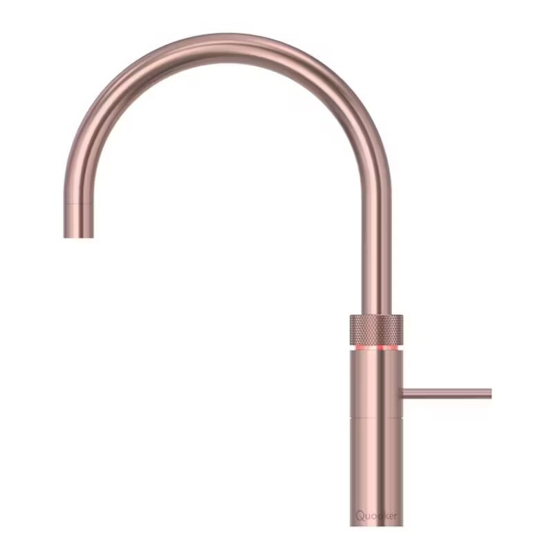 Quooker Fusion Round Boiling Water Tap with Tank - Rose Copper