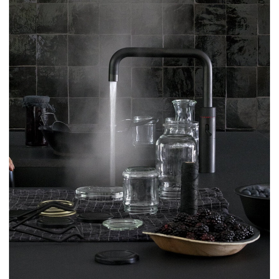 Quooker Fusion Square Boiling Water Tap with Tank - Black
