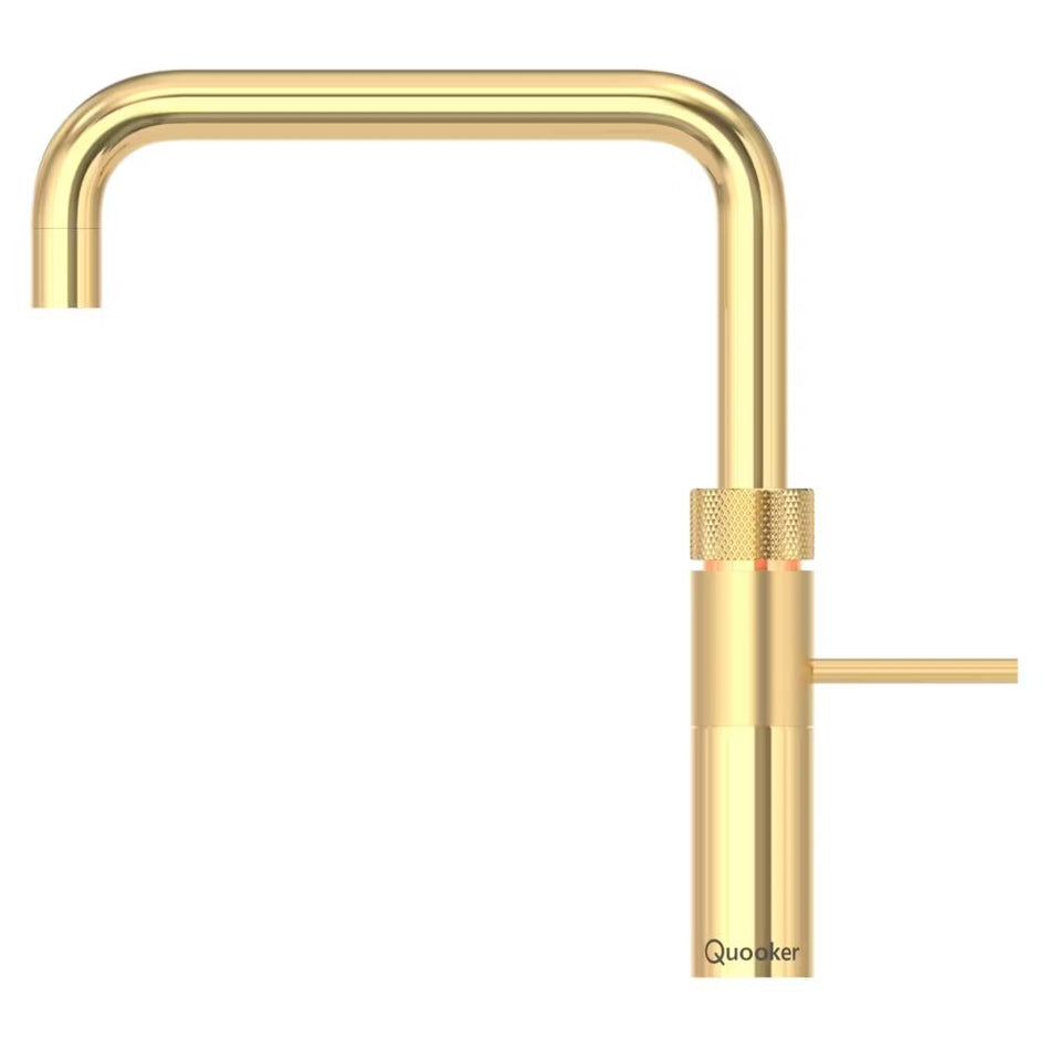 Quooker Fusion Square Boiling Water Tap with Tank - Gold