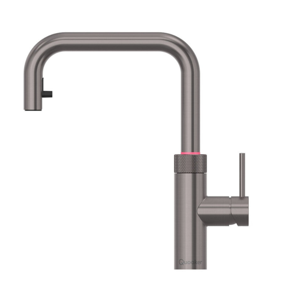 Quooker Fusion Square Boiling Water Tap with Tank - Gunmetal