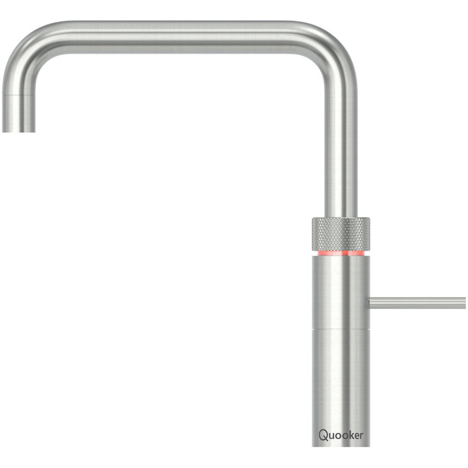 Quooker Fusion Square Boiling Water Tap with Tank - Stainless Steel