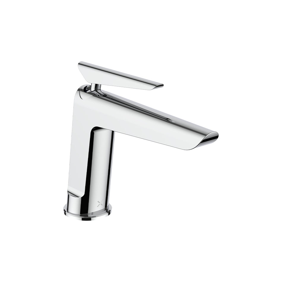 Crosswater Foile Deck Mounted Monobloc Basin Mixer Tap - Chrome