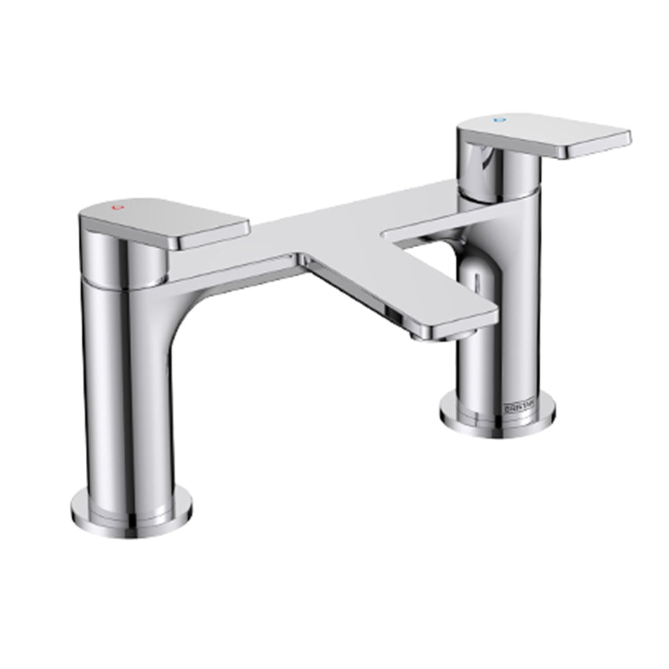 Bristan Frammento Deck Mounted Bath Filler Tap - Chrome