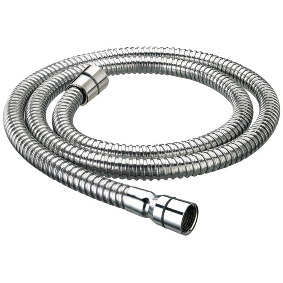 Bristan Cone To Bristan Cone Lrg Bore Shower Hose - 1750mm Long - Chrome