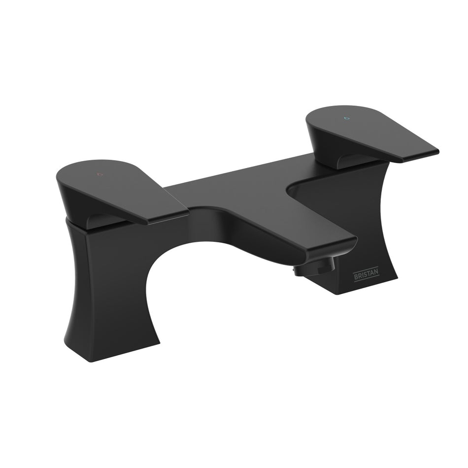 Bristan Hourglass Bath Filler Tap - Black