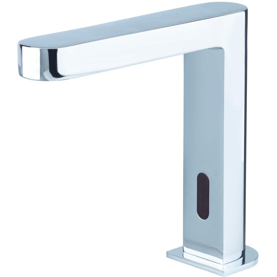 Bristan Commercial Deck Mounted Infrared Automatic Timed Flow Basin Spout - Chrome