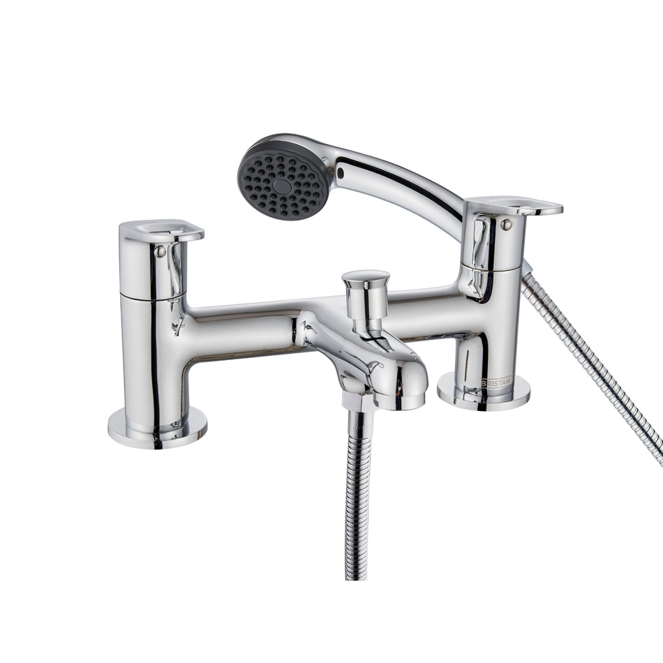 Bristan Iris Bath Shower Mixer Tap - Chrome