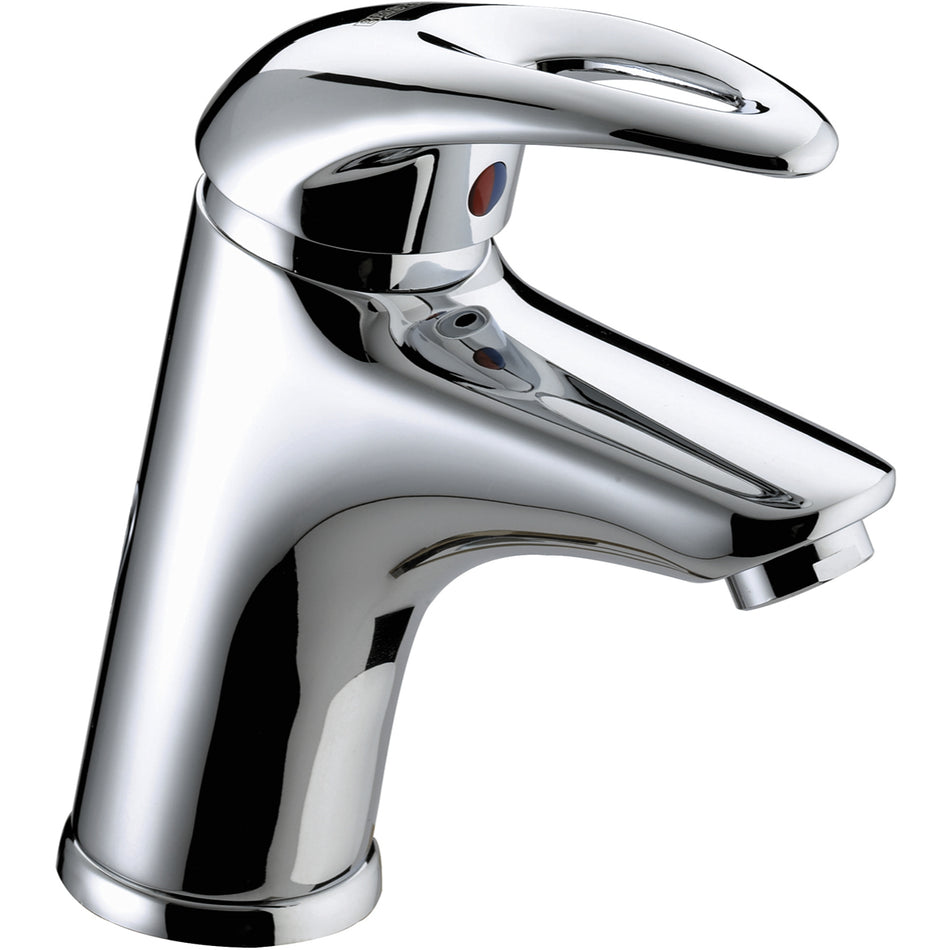 Bristan Java Basin Mixer Tap With Clicker Waste - Chrome