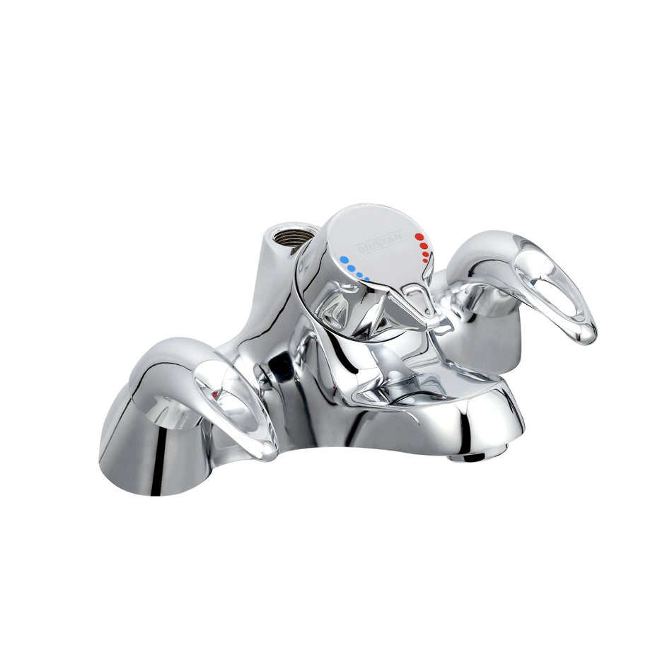 Bristan Java Bath Filler Tap With Thermostatic Shower - Chrome