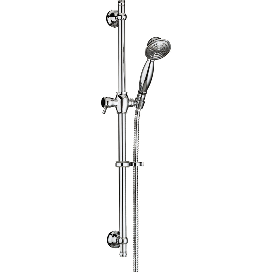 Bristan Single-Function Shower Riser Adjustable Shower Kit - Chrome