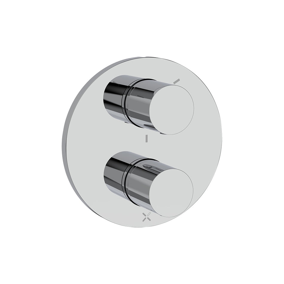 Crosswater Lazo 3 Outlet Crossbox Trim And Levers - Chrome