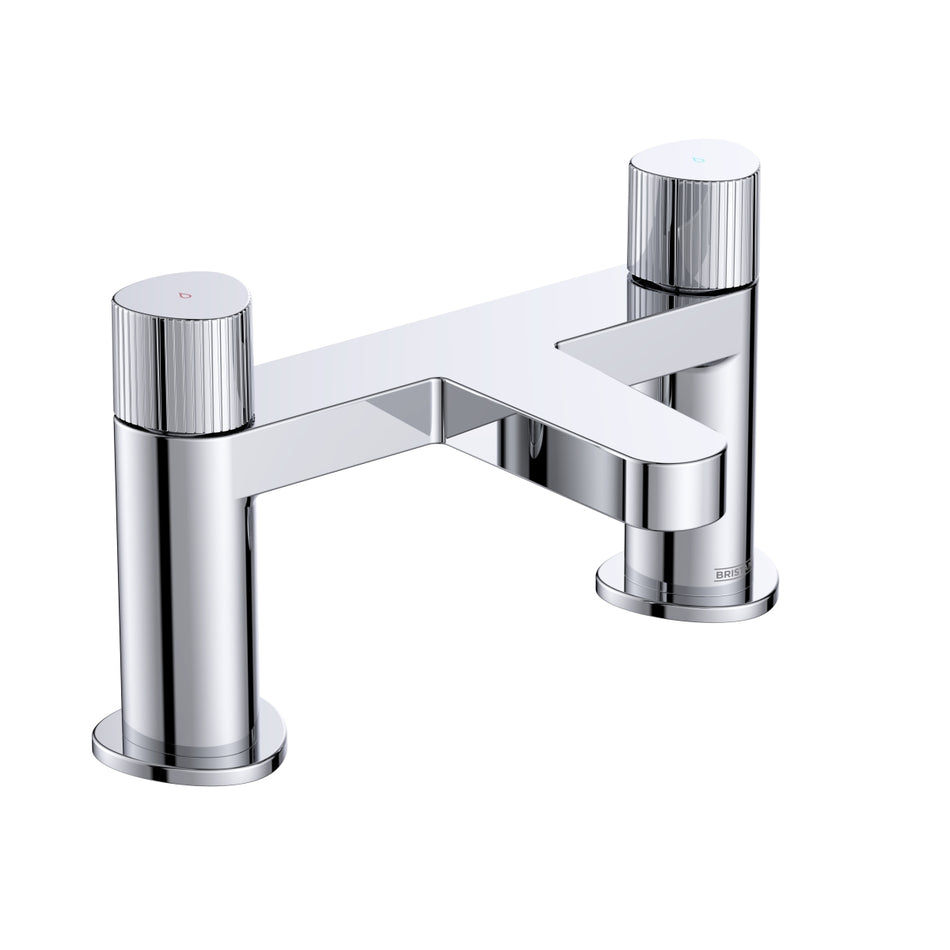 Bristan Liso Deck Mounted Bath Filler Tap - Chrome