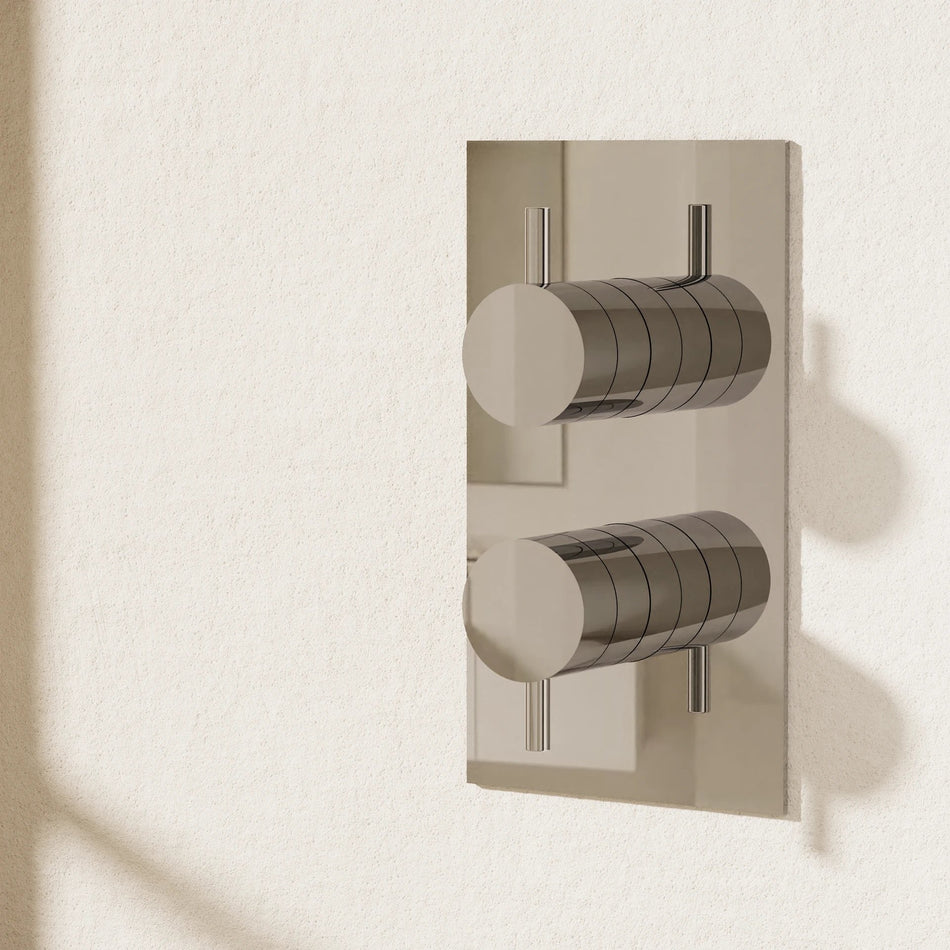 Crosswater Fusion Concealed Shower Valve & Trimset - Chrome