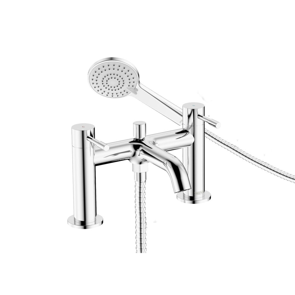 Bristan Mila Bath Shower Mixer Tap - Chrome