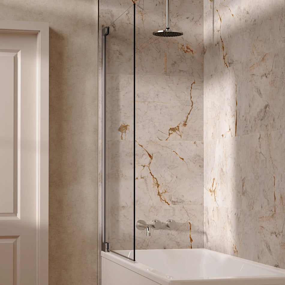 Crosswater Module 2 Outlet Thermostatic Concealed Shower Set 3 With 200mm Head and Ceiling Mounted Arm - Brushed Nickel