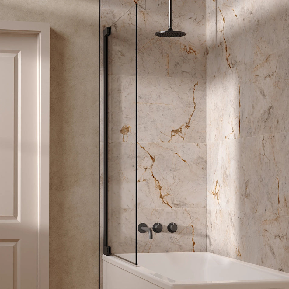 Crosswater Module 2 Outlet Thermostatic Concealed Shower Set 3 With 200mm Head and Ceiling Mounted Arm - Slate