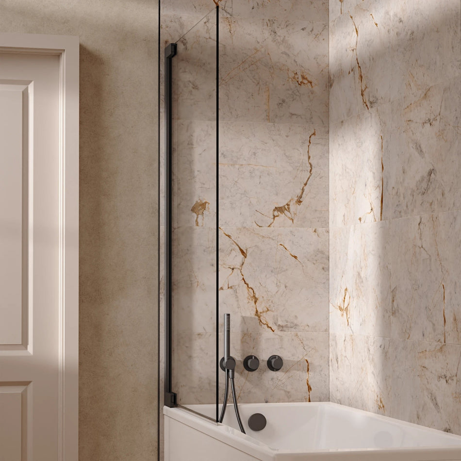 Crosswater Module 2 Outlet Thermostatic Concealed Shower Set 5 With Handset & Bath Filler - Slate
