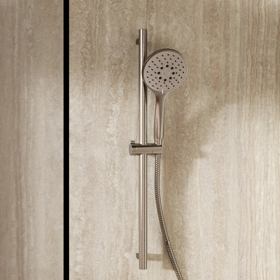 Crosswater Mpro Exposed Shower Kit - Brushed Nickel