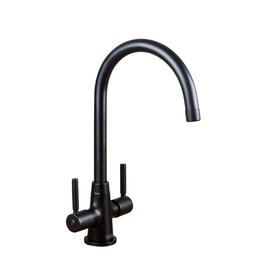Bristan Monza Easyfit Mono Kitchen Mixer Tap - Black