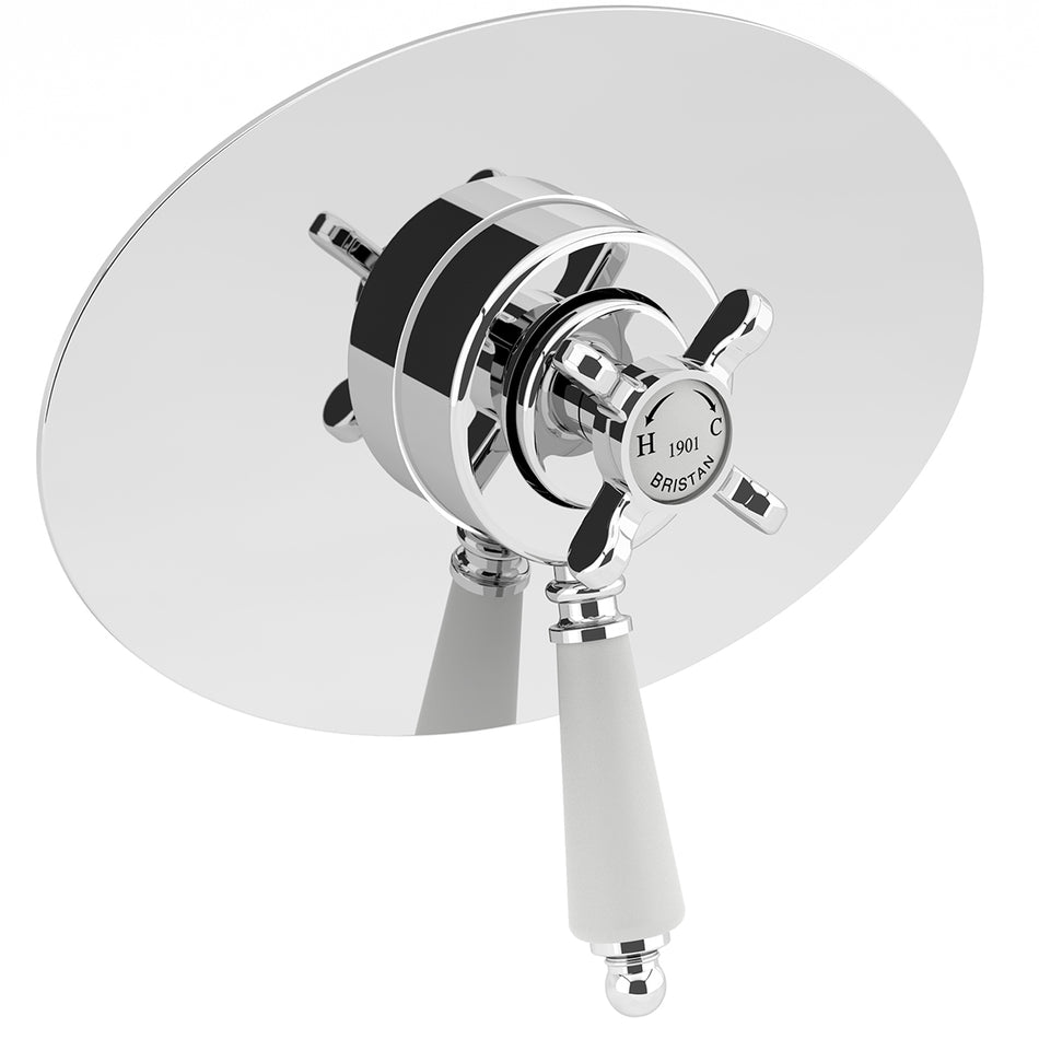 Bristan 1901 Concealed Concentric Shower Valve - Chrome