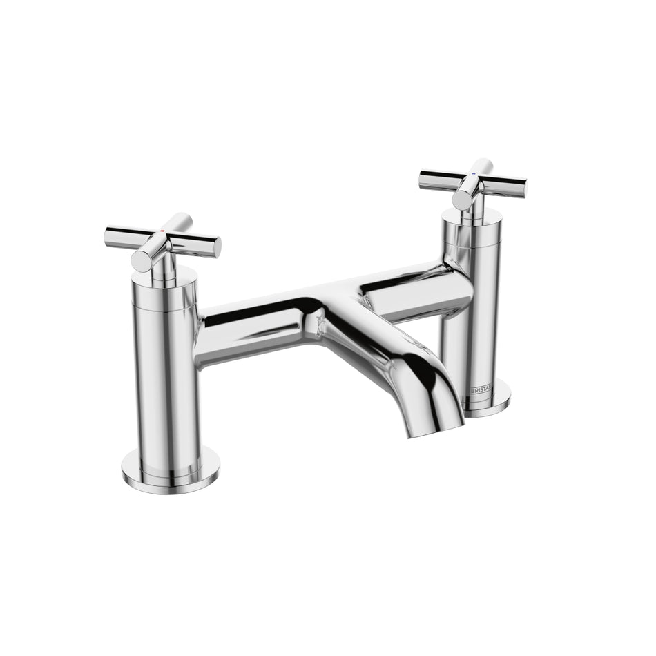 Bristan Naxos Deck Mounted Bath Filler Tap - Chrome
