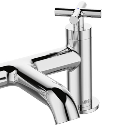 Bristan Naxos Deck Mounted Bath Filler Tap - Chrome