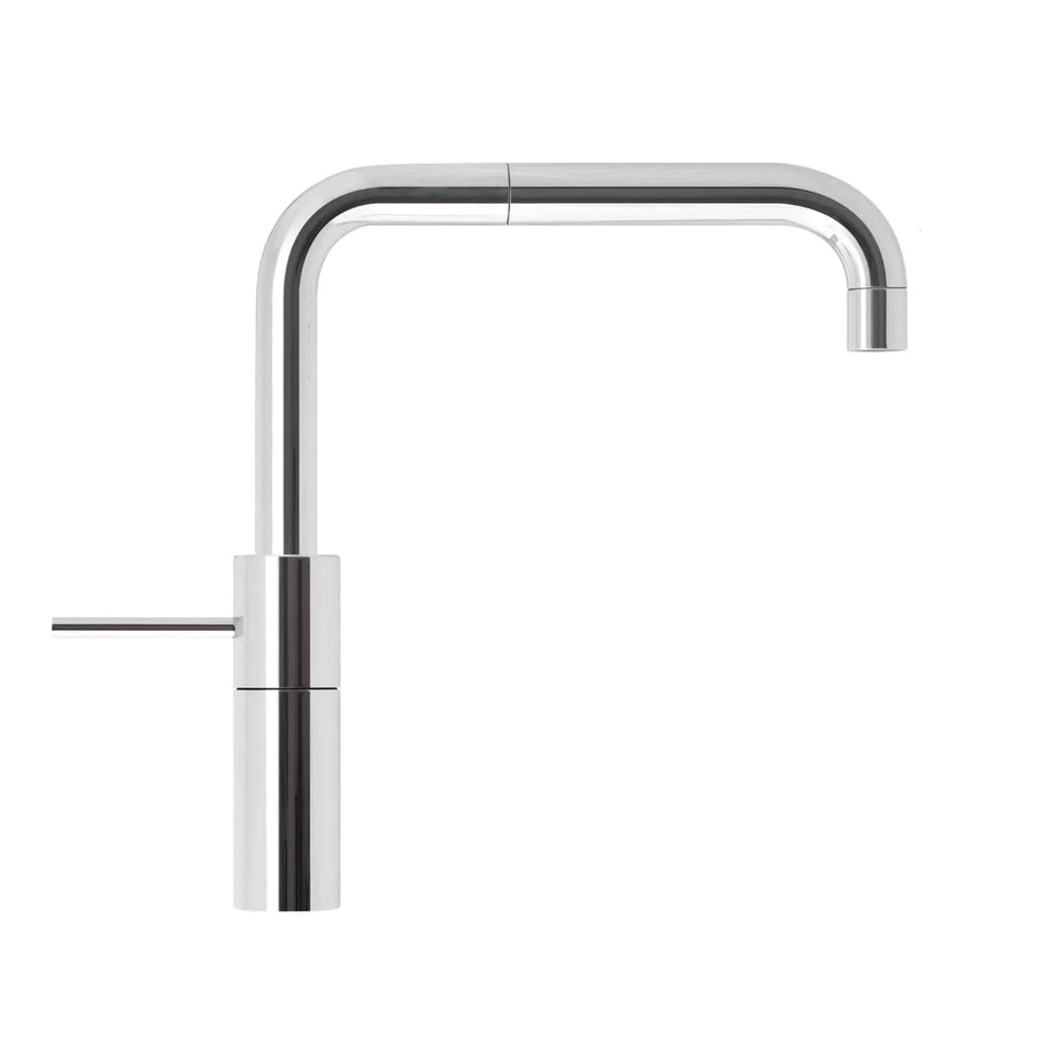 Quooker Nordic Square Boiling Water With Mixer Tap with Tank - Chrome