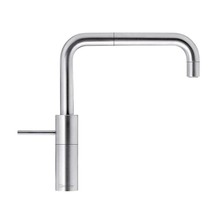Quooker Nordic Square Boiling Water With Mixer Tap with Tank - Stainless Steel