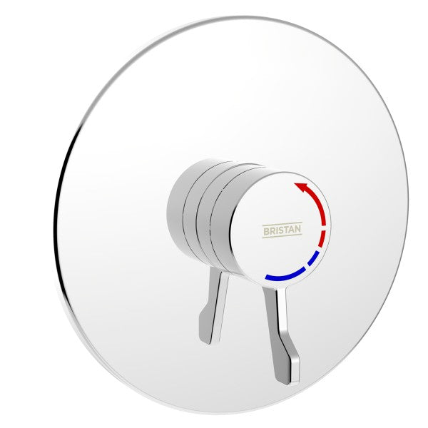 Bristan Opac Concealed Shower Valve With Lever Handle - Chrome
