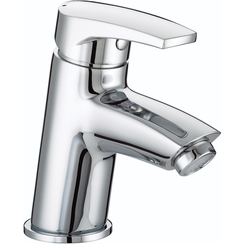 Bristan Orta Basin Mixer Tap With Clicker Waste - Chrome