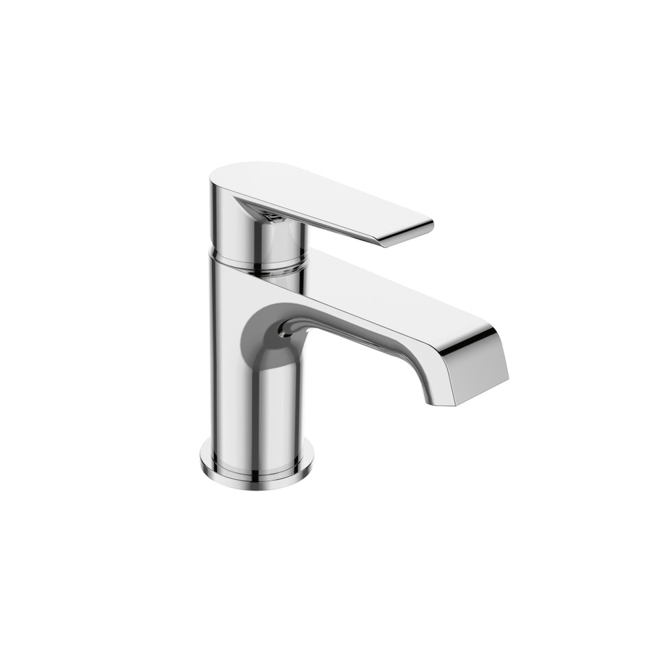 Bristan Polo Basin Mixer Tap With Clicker Waste - Chrome