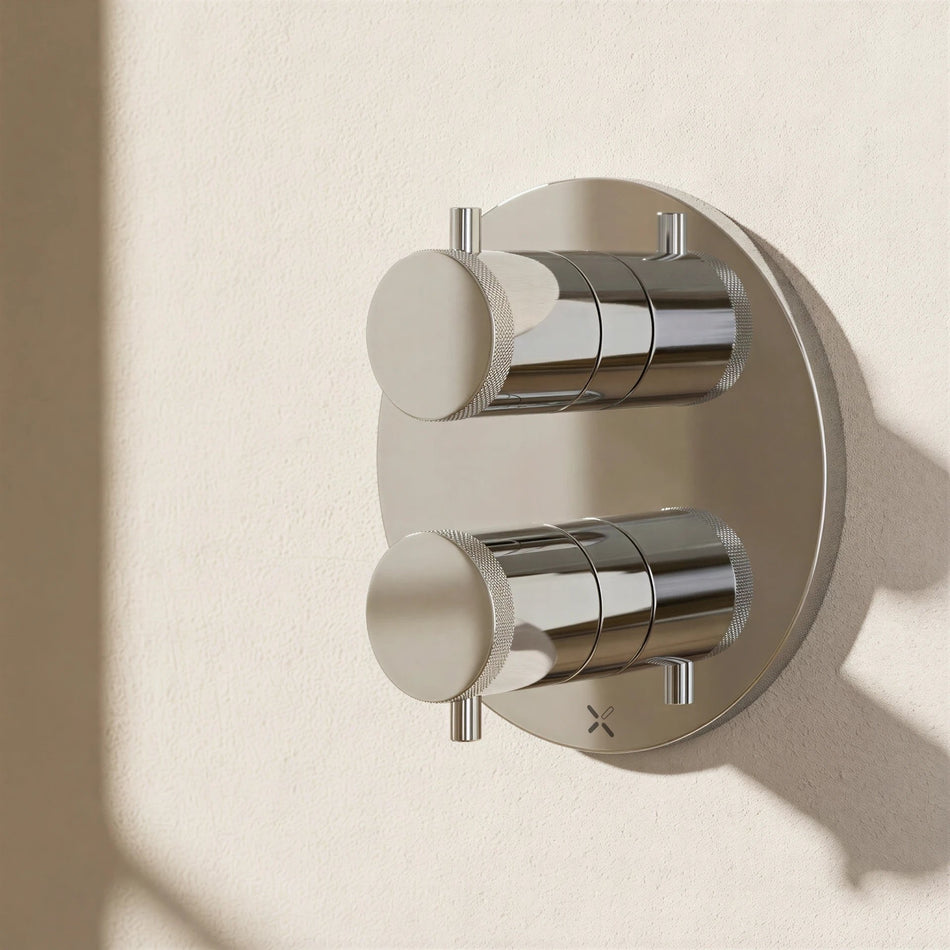Crosswater Mpro 1 Outlet Industrial Crossbox Trim And Levers - Chrome