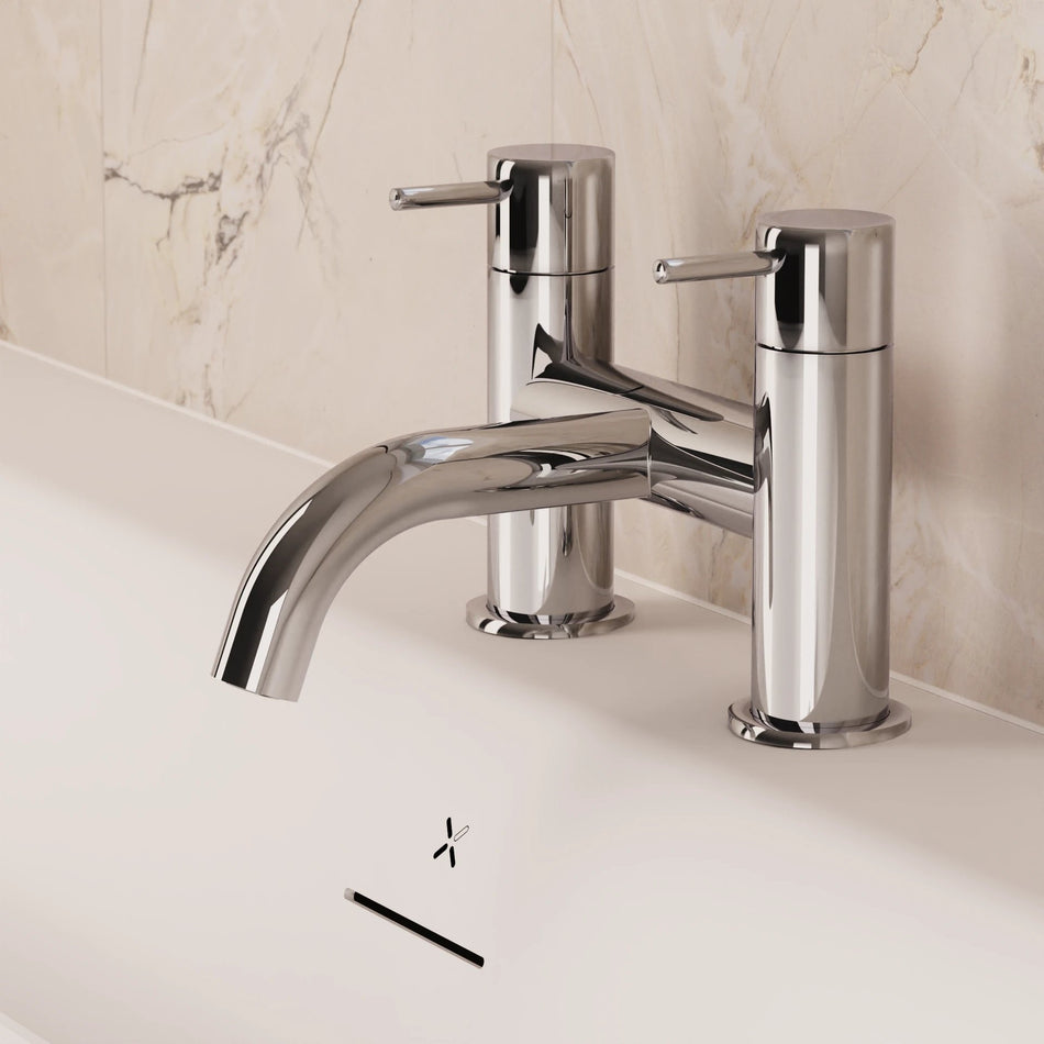 Crosswater Mpro Deck Mounted Bath Filler Tap - Chrome