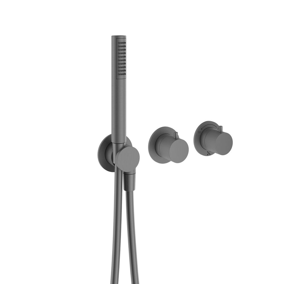 Crosswater Module Mpro 2 Outlet Trimset With Handset - Slate