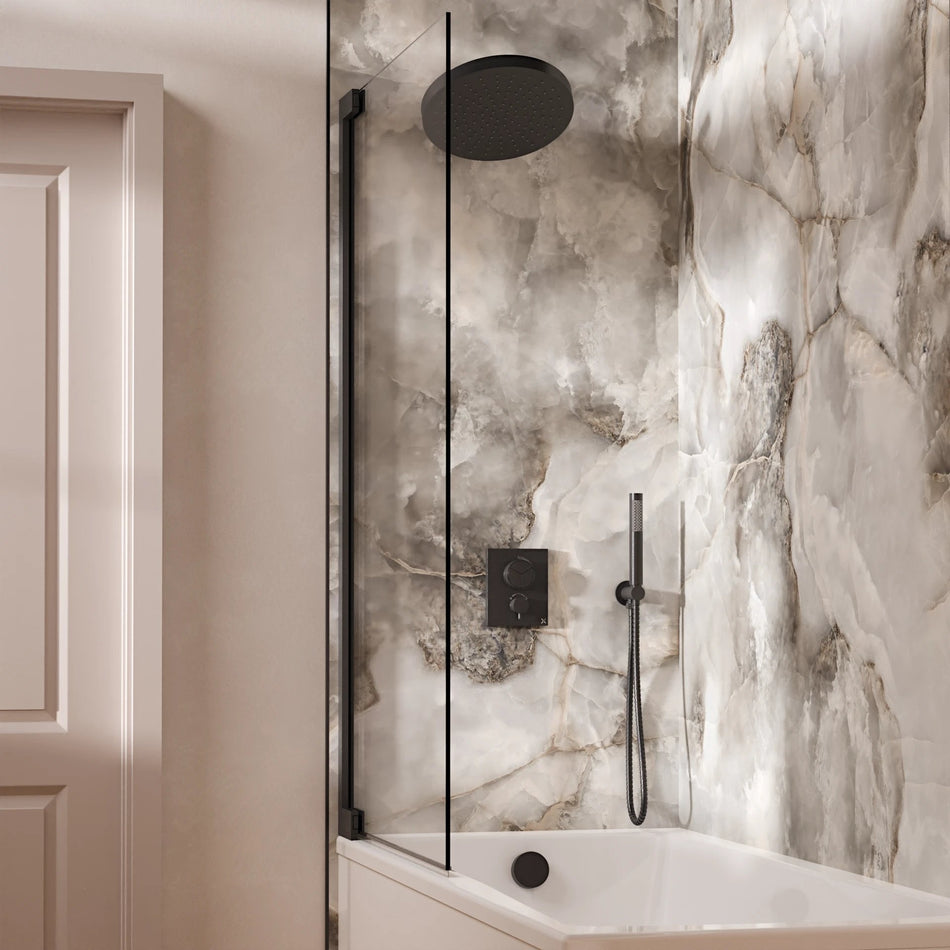 Crosswater Push 3 Outlet Concealed Shower Set 9 - Slate