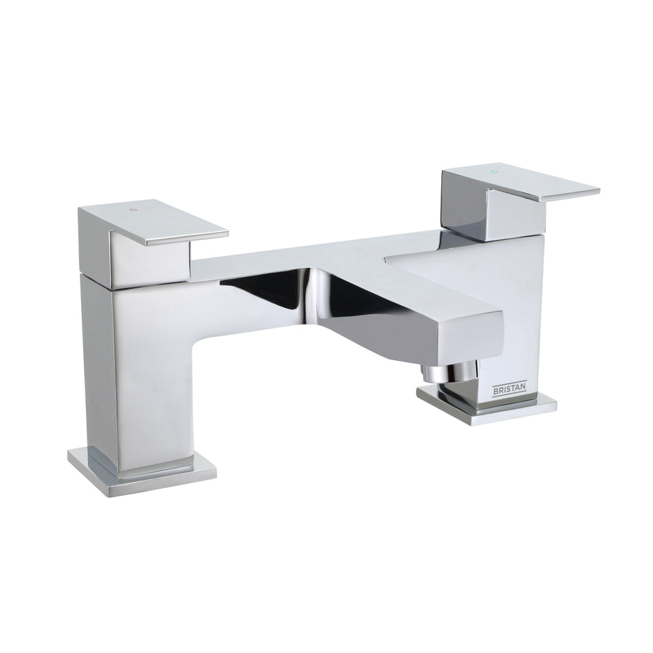 Bristan Qubo Bath Filler Tap - Chrome